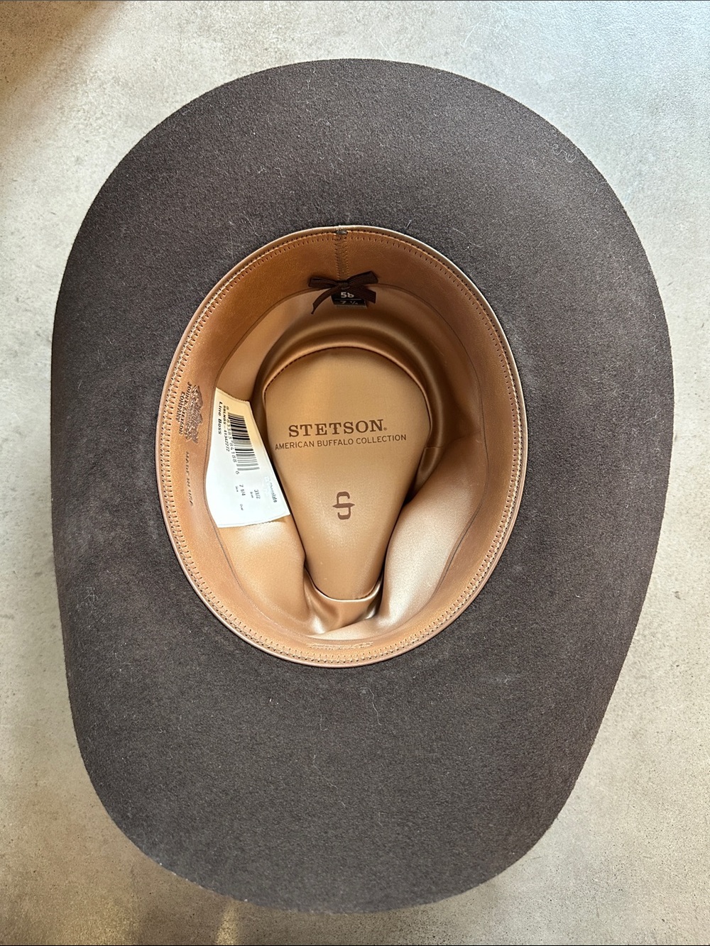 STETSON | Line Boss  Hat - 4x - 22 Chocolate - Picture 6 of 9